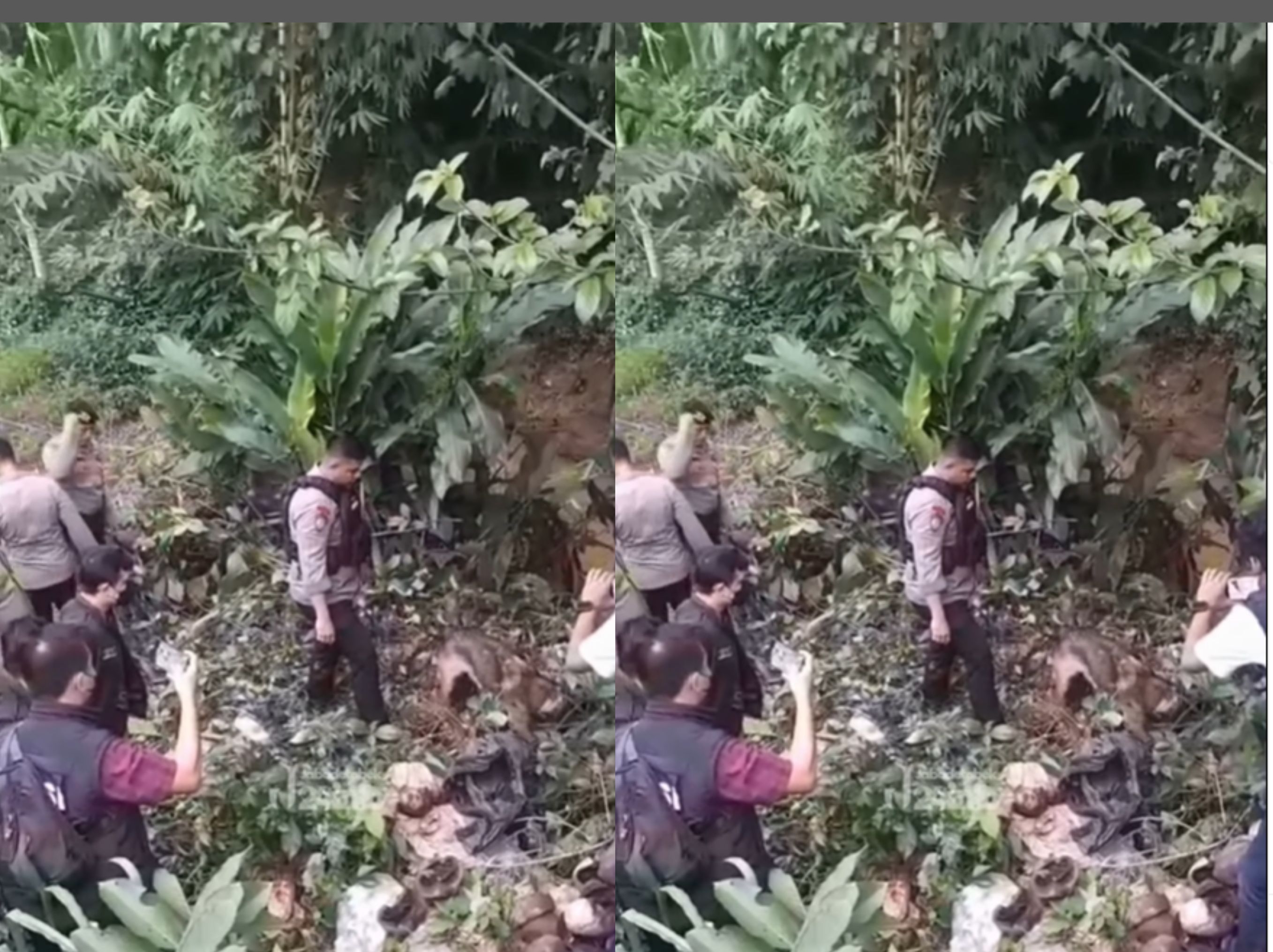 VIDEO: Detik-detik Kerangka Alvaro Diangkat dari Tumpukan Sampah <b>(jabodetabek24info)</b>