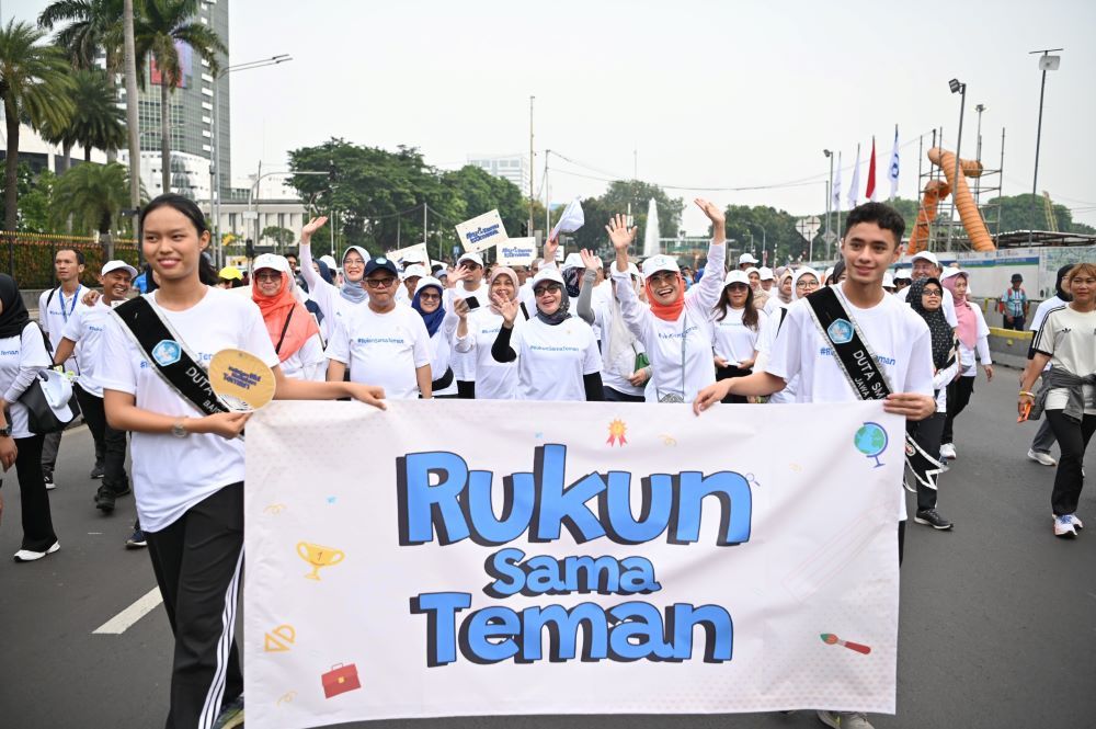 Kementerian Pemberdayaan Perempuan dan Perlindungan Anak (PPPA) menggalakkan gerakan #RukunSamaTeman/ist 