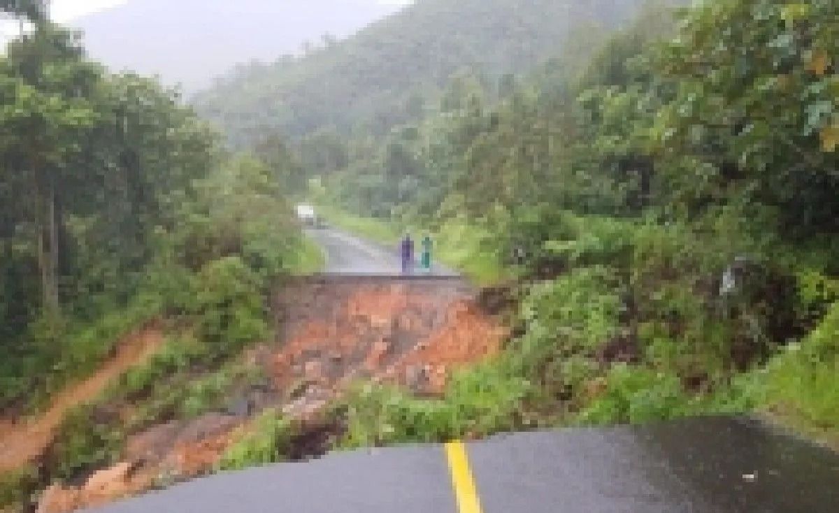 Pusat Pengendalian Operasi Penanggulangan Bencana (Pusdalops PB) Sumatera Utara (Sumut) mencatat empat wilayah di provinsi setempat bencana tanah longsor ANTARA/HO-Pusdalops Sumut <b>(Antara)</b>