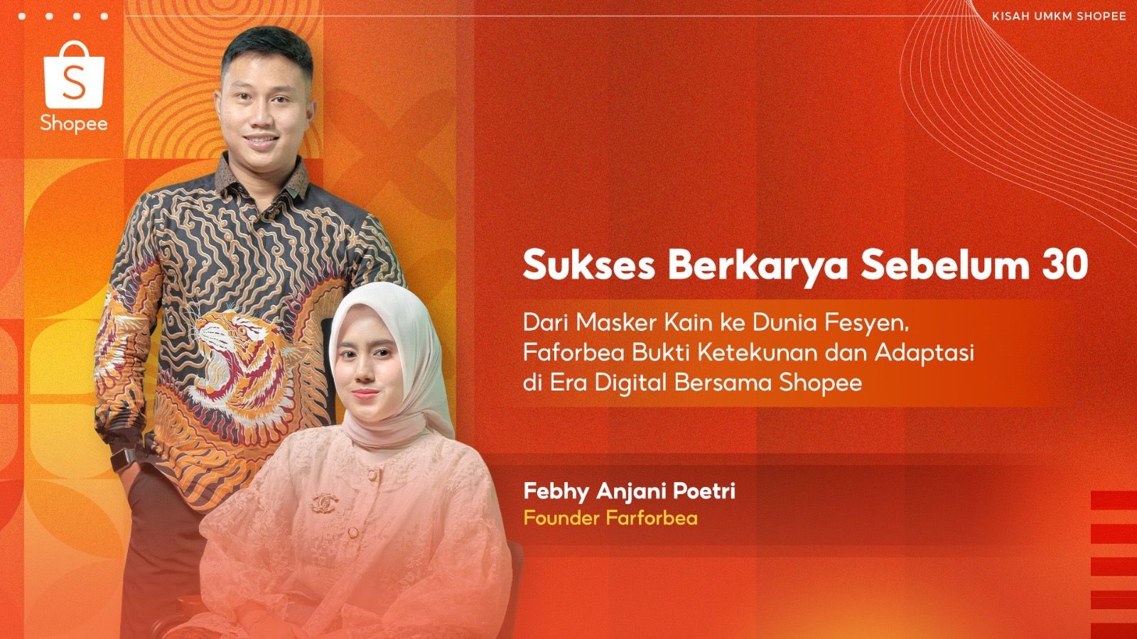 Febhy Anjani Poetri, perempuan muda berusia 27 tahun asal Bandung, bersama suaminya, Bagus imran Saptadji Handoko membuktikan bahwa konsistensi dan kerja keras dalam situasi apa pun, keajaiban selalu bisa tercipta. <b>(Istimewa)</b>