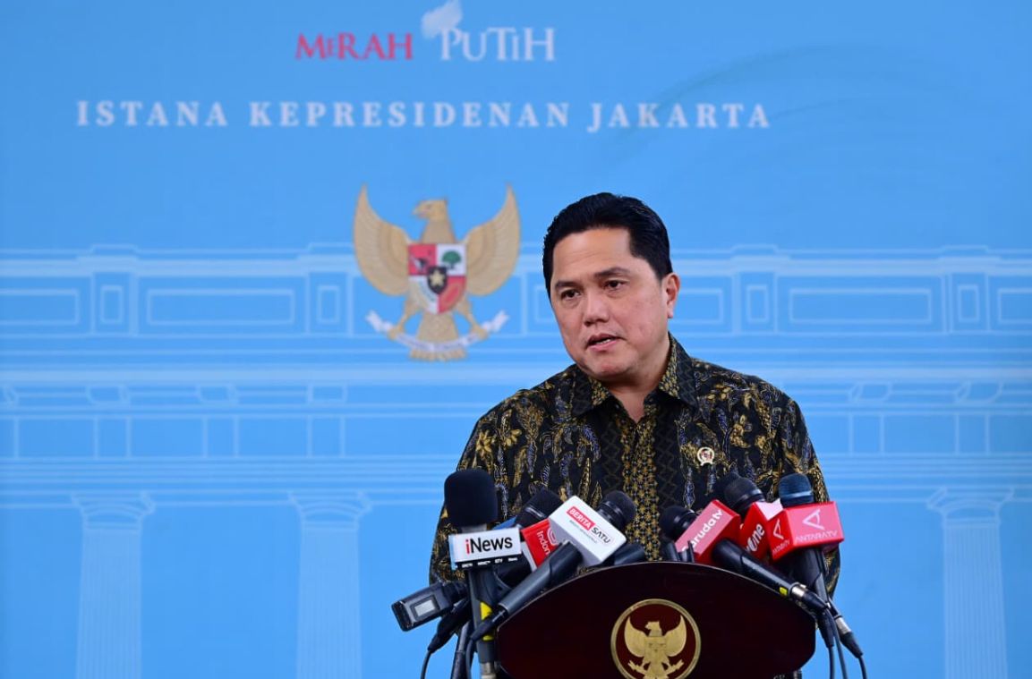 Menpora Erick Thohir <b>(Sekretariat Presiden)</b>