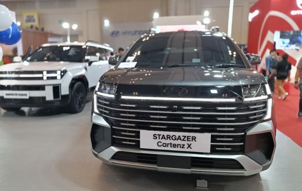 Hyundai STARGAZER Cartenz X di GJAW 2025. (Foto: Adiantoro/NTV) 
