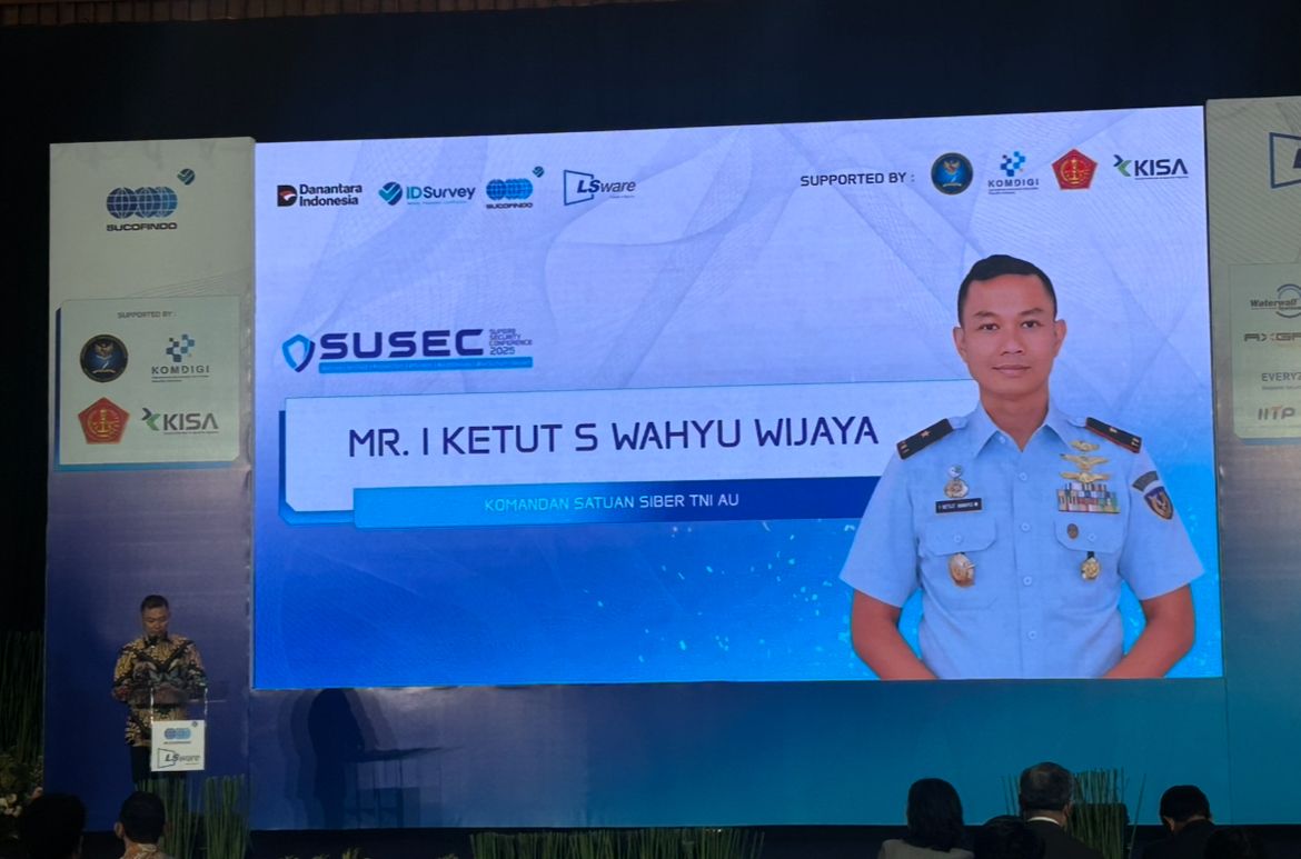 Komandan Satuan Siber TNI Angkatan Udara, I Ketut S. Wahyu Wijaya <b>(NTVnews.id)</b>
