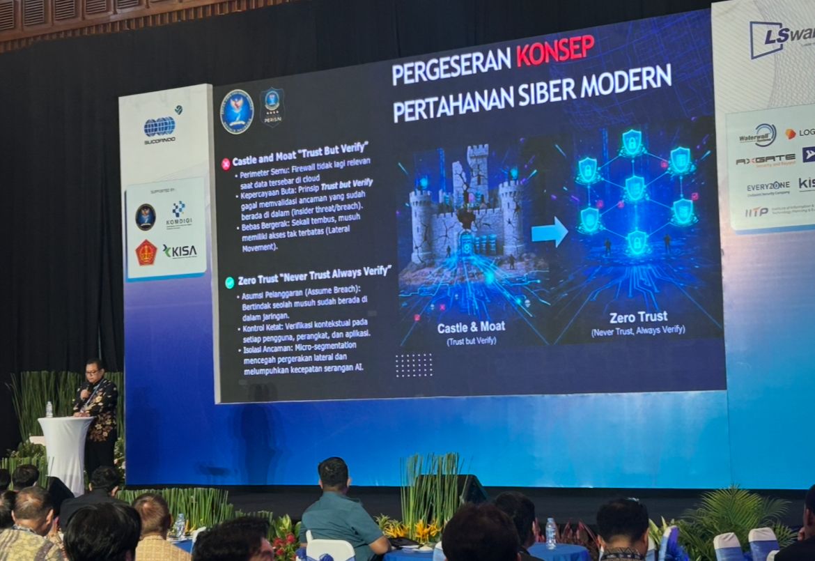 Direktur Kebijakan Teknologi Keamanan Siber dan Sandi Badan Siber dan Sandi Negara (BSSN), Soetedjo Joewono <b>(NTVnews.id)</b>