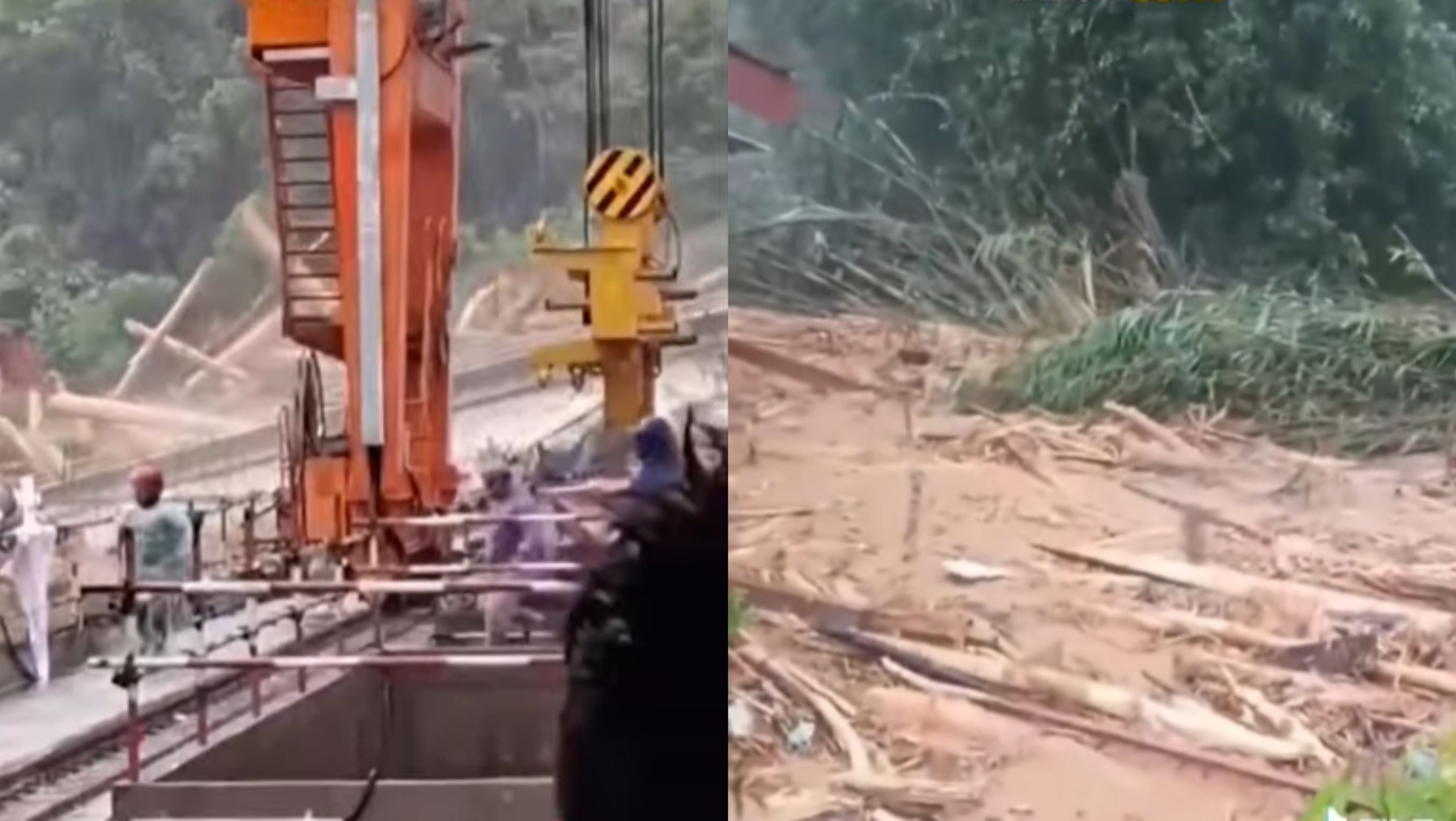 Banjir Kayu Gelondongan di Tapanuli <b>(Instagram)</b>