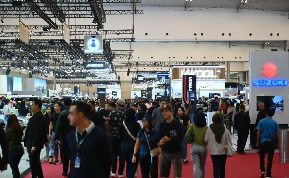 GJAW 2025 hadir dengan area yang jauh lebih luas serta pilihan brand yang lebih beragam. (Foto: Istimewa/Adiantoro/NTV) 