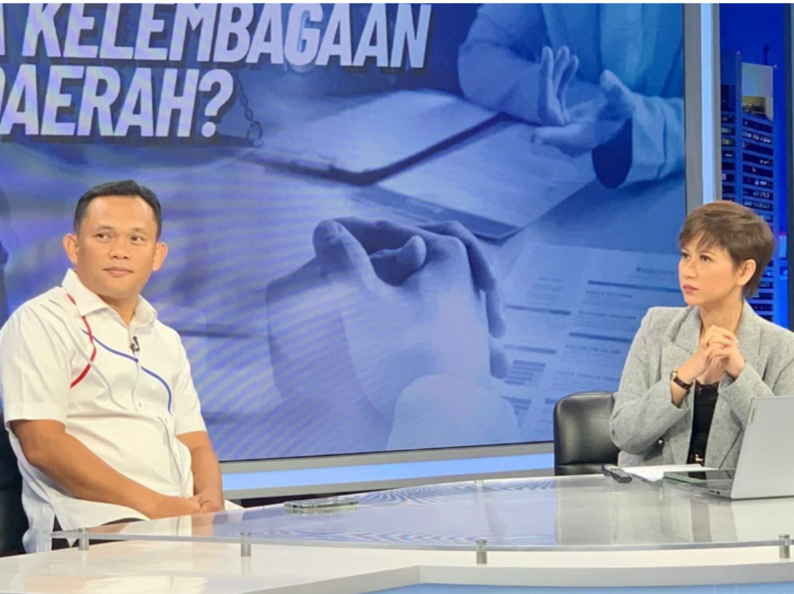 Direktur Fasilitas Kelembagaan dan Kepegawaian Perangkat Daerah, Ditjen Otonomi Daerah (Otda) Kementerian Dalam Negeri (Kemendagri), Cheka Virgowansyah, mengatakan, revisi UU Pemda merupakan usul inisiatif dewan (DPR RI) bertujuan mensinkronisasikan  <b>(dokumentasi NTV)</b>