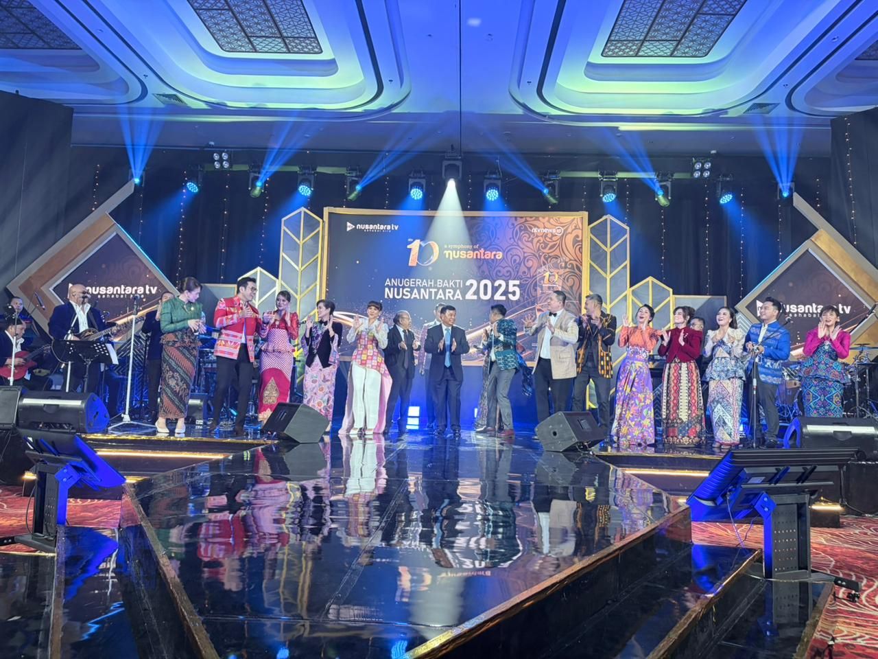 UT ke-10 Nusantara TV yang berlangsung di Ballroom Nusantara, NT Tower, Jumat, 28 November 2025.  <b>(Dedi/ NTVNews.id)</b>