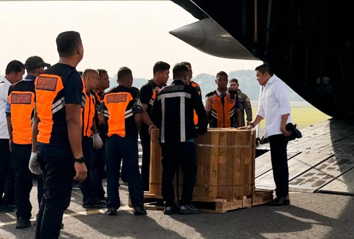 Pemerintah kembali mengirimkan bantuan penanganan bencana alam ke tiga provinsi terdampak&mdash;Aceh, Sumatra Utara, dan Sumatra Barat&mdash;pada Jumat pagi, 28 November 2025. <b>(Istimewa)</b>