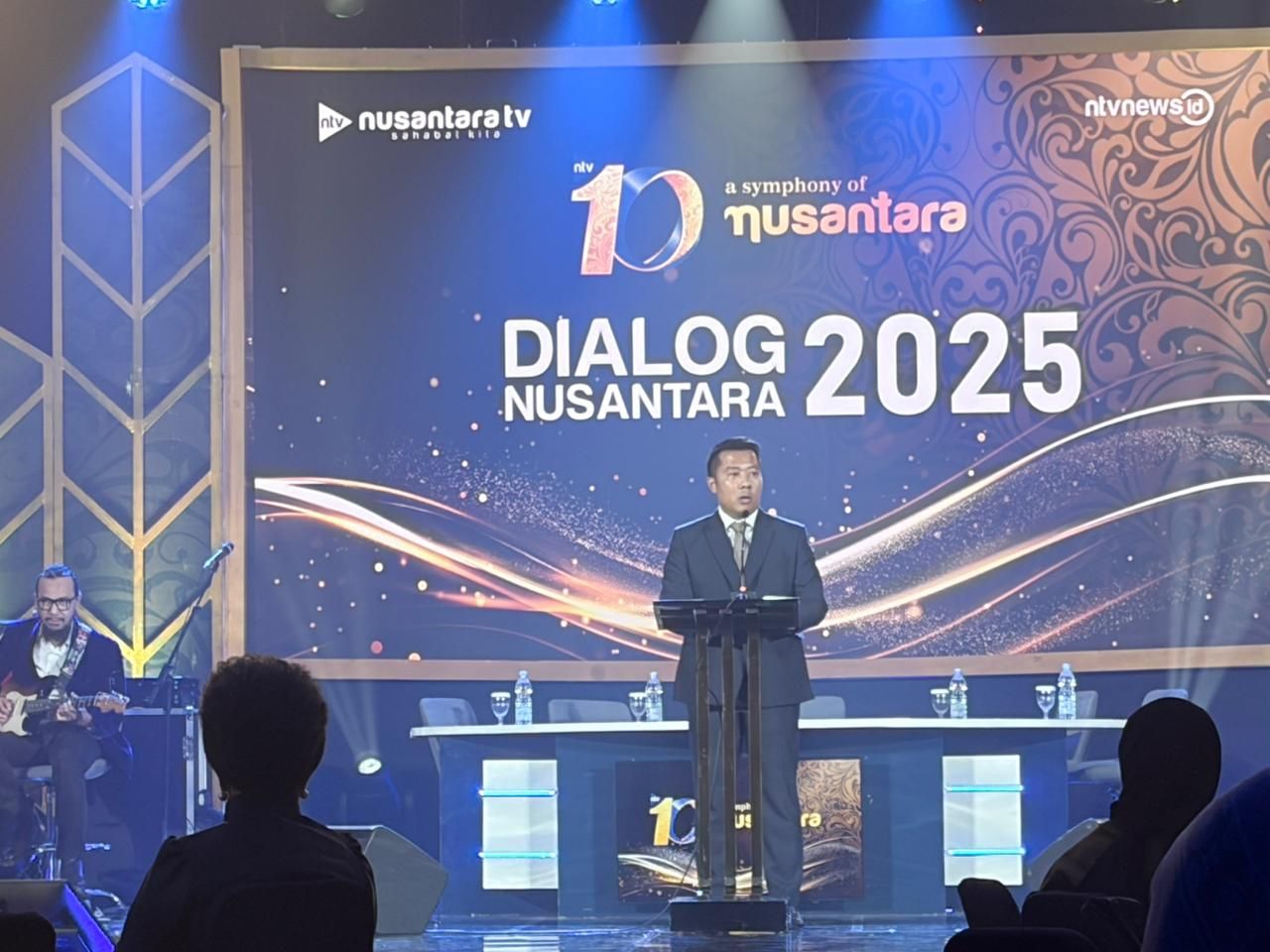 Direktur Nusantara TV, Randy Monthonaro Tampubolon <b>(Dedi / NTV News)</b>