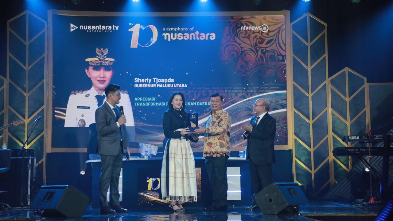 Gubernur Maluku Utara Sherly Tjoanda <b>(DOK NTV)</b>