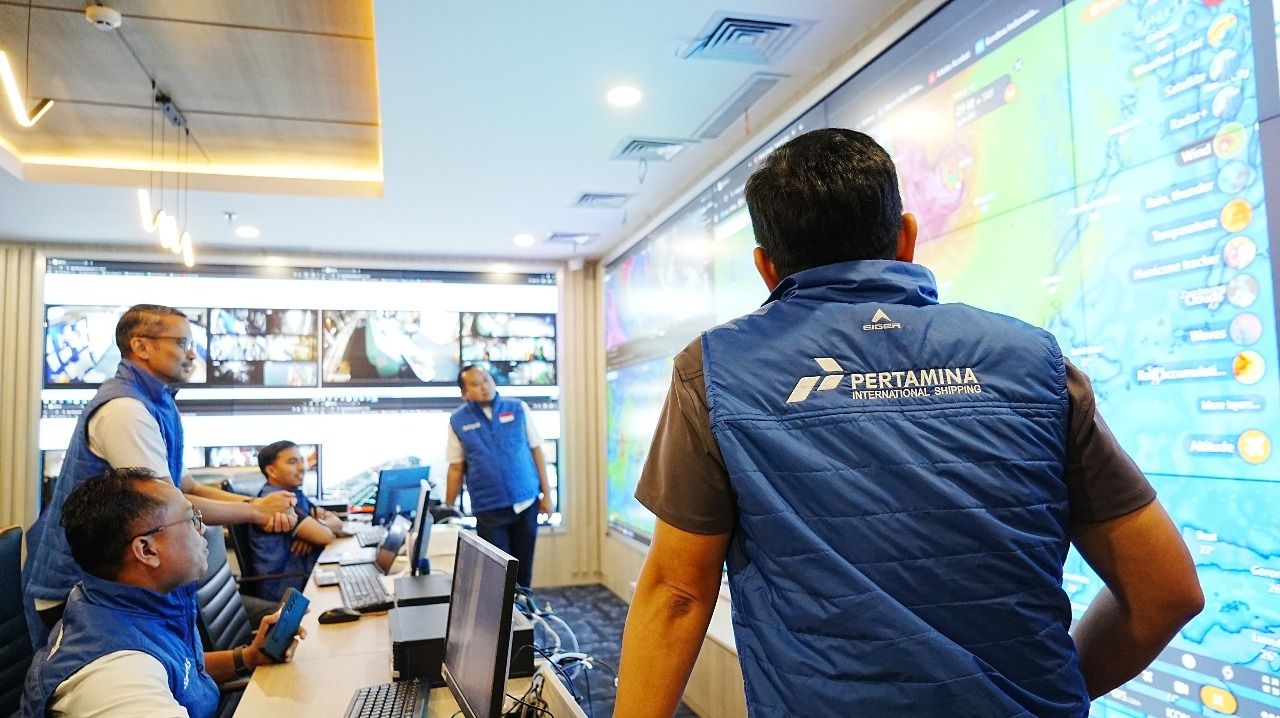 PT Pertamina International Shipping (PIS) memastikan kesiapan penuh dalam menjaga kelancaran distribusi energi nasional menjelang periode Natal 2025 dan Tahun Baru (Nataru) 2026.  <b>(dok pertamina)</b>