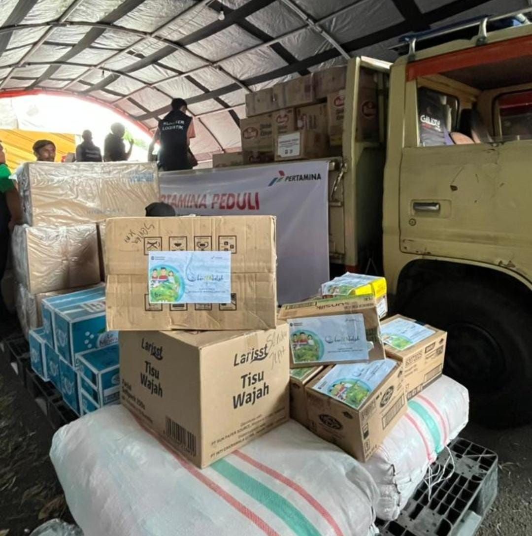 Aksi Solidaritas, PT Pertamina International Shipping (PIS) Bantu Masyarakat Terdampak Banjir Sumut, Sumbar, dan Aceh <b>(Pertamina)</b>