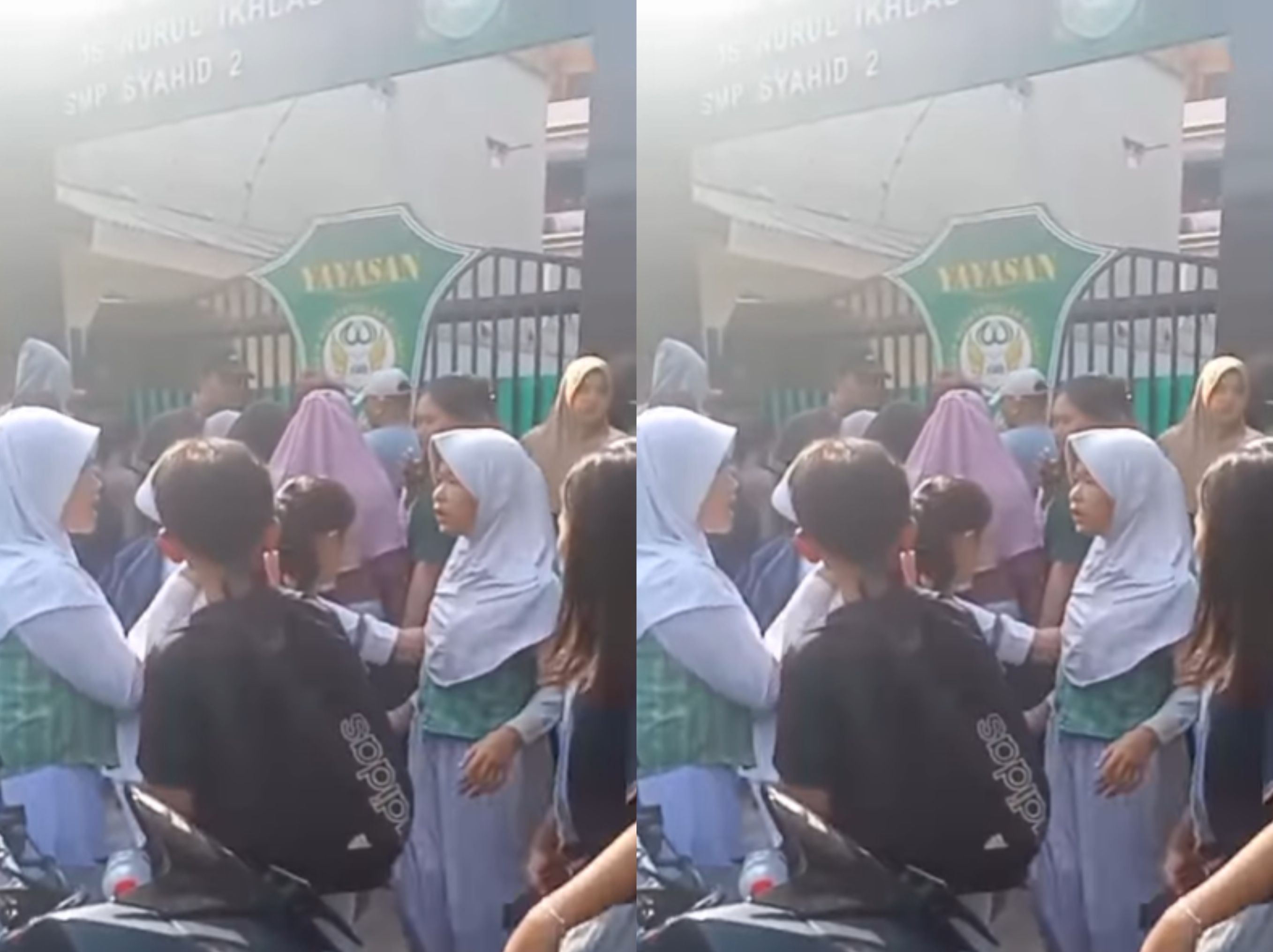 Hari ini senin 1 / 12/2025 Kepala sekolah SMP syahid 2 ditemukan tewas tergantung Di sekolah SMP Syahid 2 RW 02 Cilincing jakarta utara <b>(jakut update)</b>