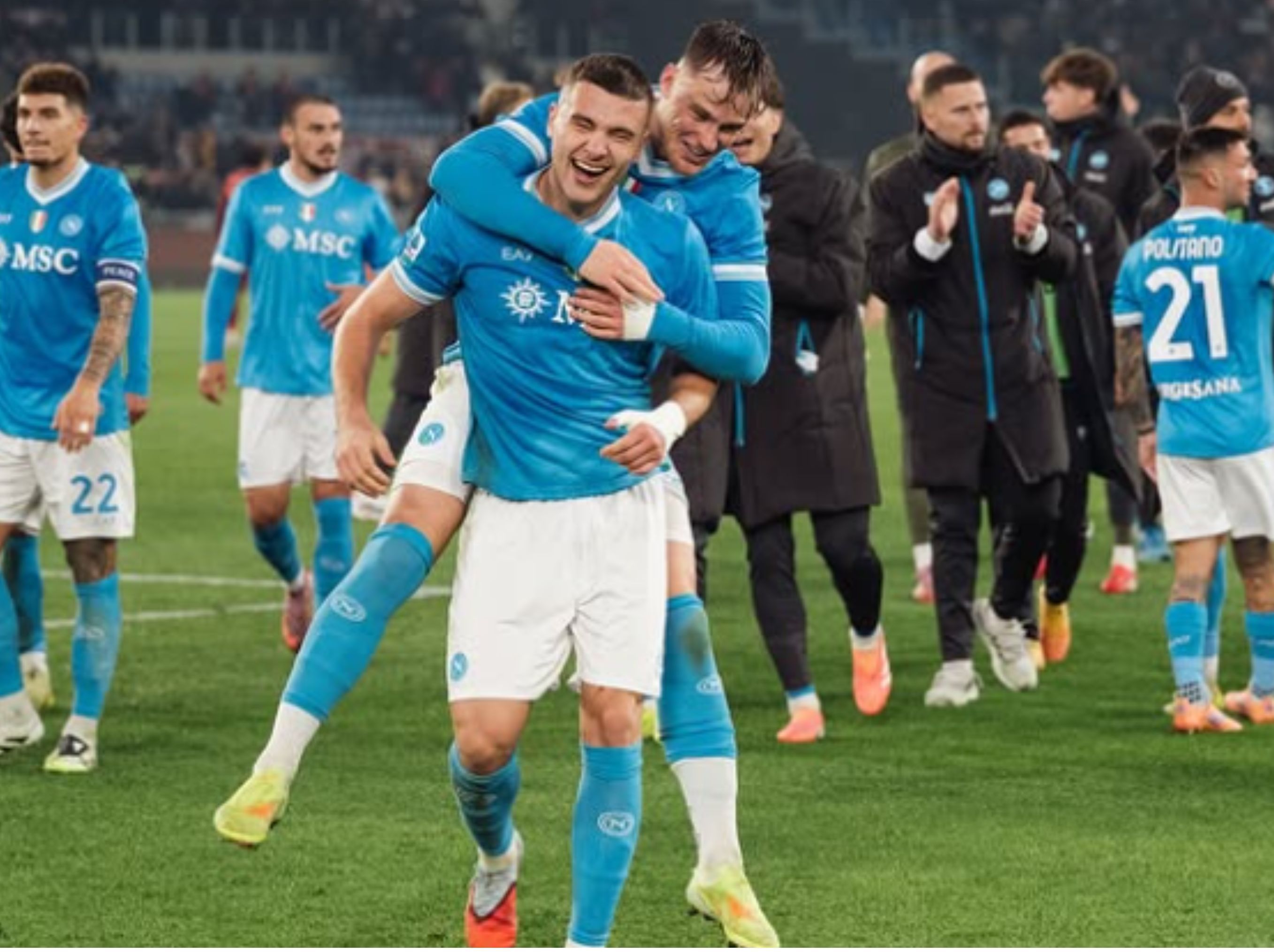 Pemain Napoli <b>(IG NAPOLI)</b>