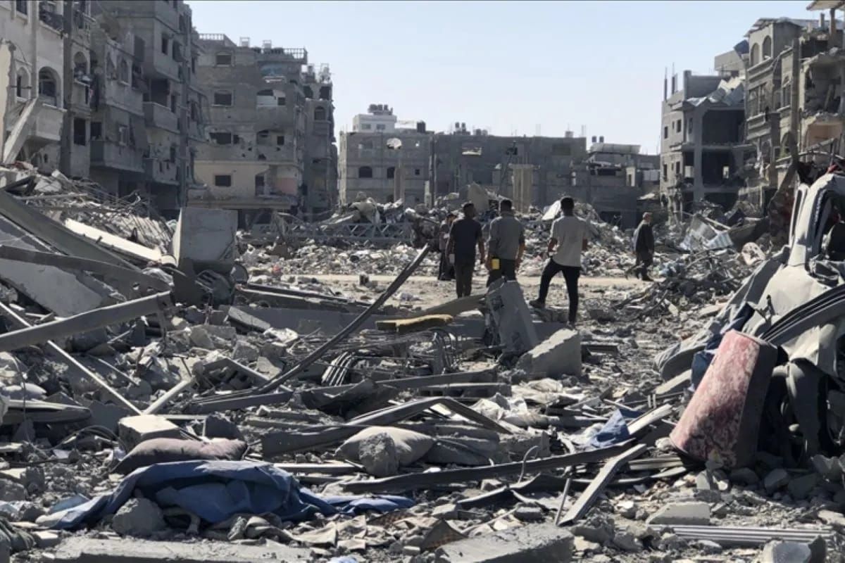 Ilustrasi - Jalur Gaza setelah gencata senjata. ANTARA/Anadolu/py. <b>(Antara)</b>