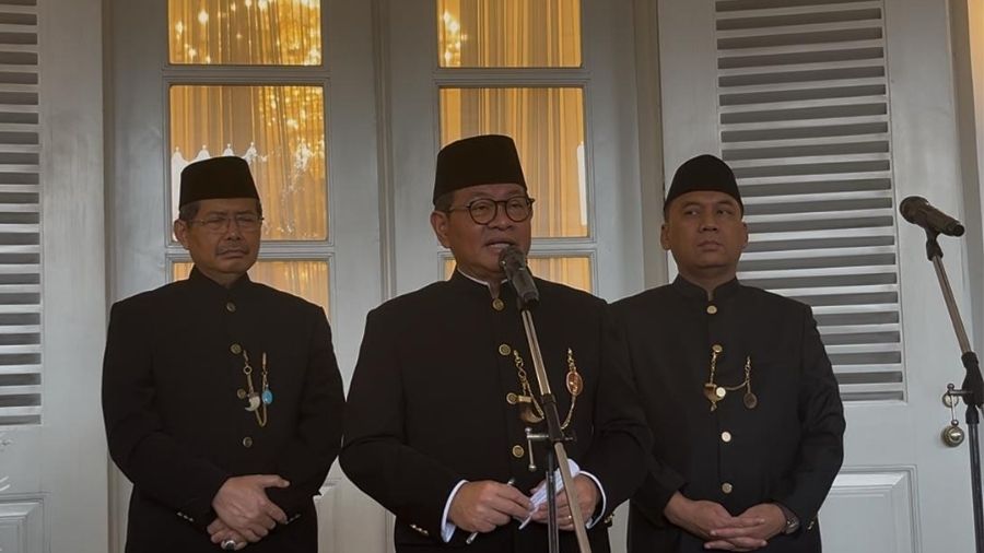 Marullah, Pramono, dan Uus <b>(Ntvnews.id/ Adiansyah)</b>