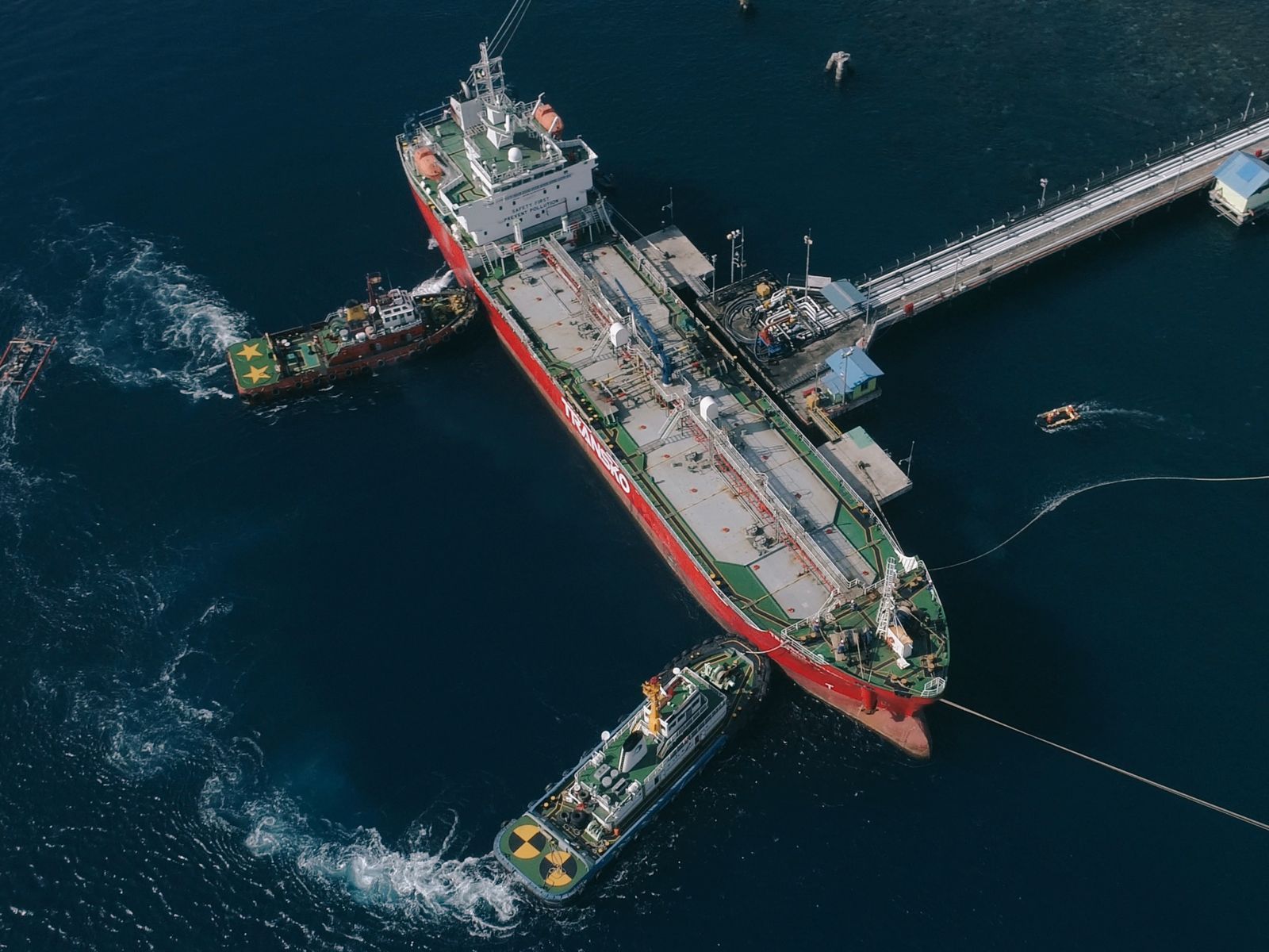 Ilustrasi Kapal Pendukung untuk Perkuat Keandalan Distribusi Energi Nasional Selama Nataru 2026 <b>(Pertamina)</b>