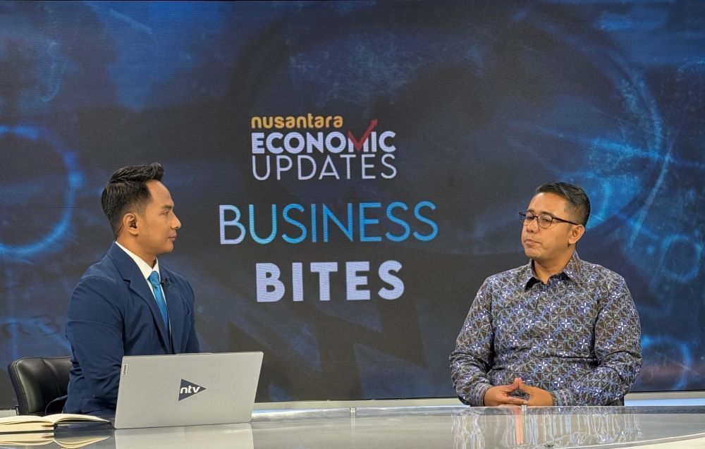 Wakil Ketua Umum (Waketum) Bidang Peternakan Kadin Indonesia, Cecep Muhammad Wahyudin dalam program Nusantara Economic Updates di Nusantara TV
