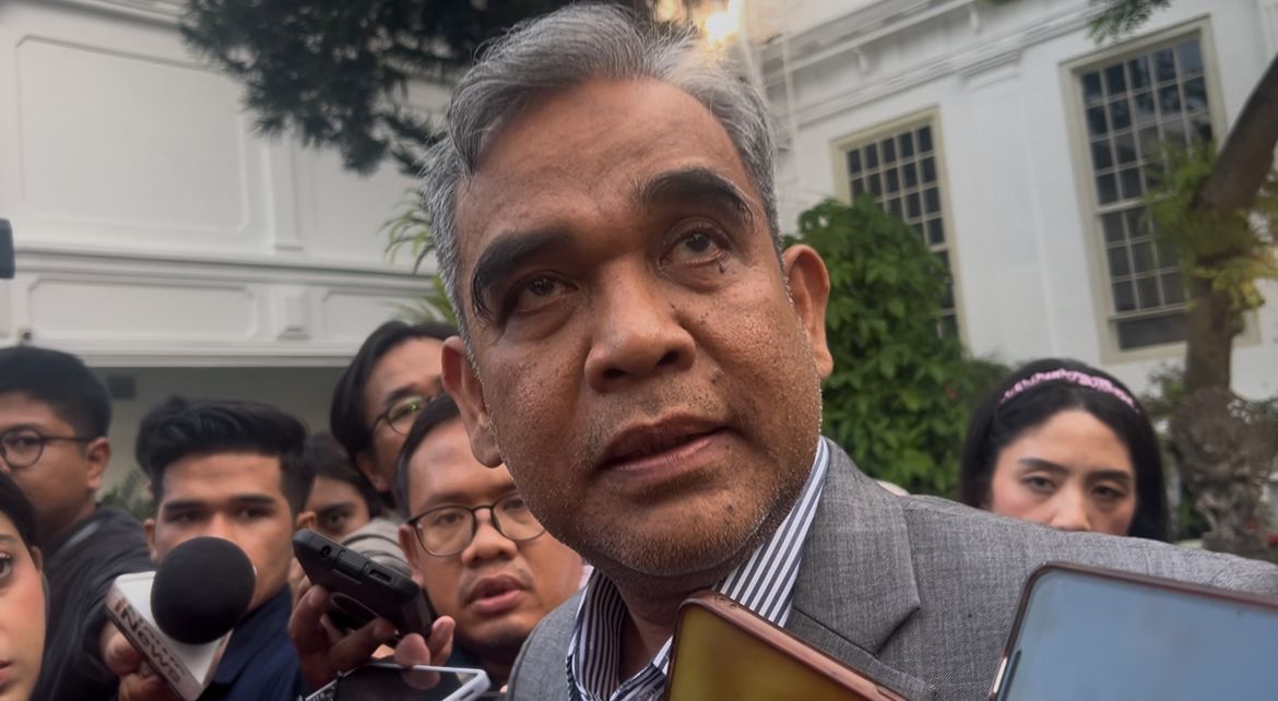 Ketua MPR RI Ahmad Muzani di Kompleks Istana Kepresidenan Jakarta <b>(NTVnews.id)</b>