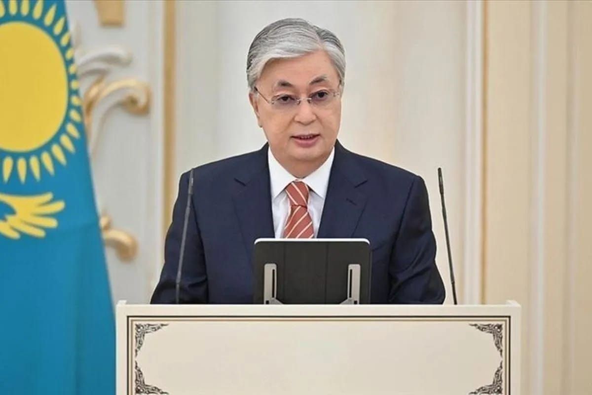 Presiden Kazakhstan, Kassym-Jomart Tokayev dalam sebuah wawancara dengan surat kabar Ana Tili pada Jumat (3/1), sebagaimana dikutip Kedutaan Besar Kazakhstan di Jakarta, menyampaikan pencapaian utama negara tersebut pada tahun 2024. ANTARA/foto-Anado <b>(Antara)</b>