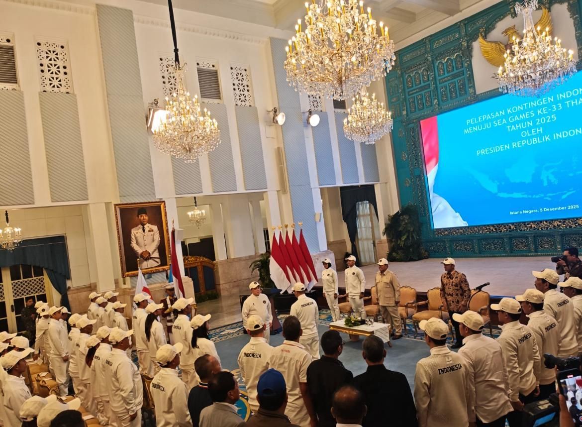 Prabowo Subianto Lepas Atlet SEA Games <b>(NTVnews)</b>