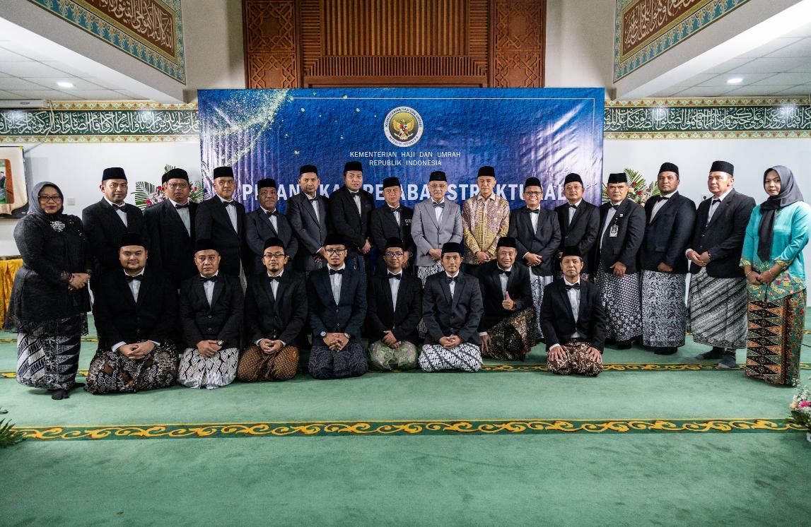 Menteri Haji dan Umrah Mochamad Irfan Yusuf di Bandarlampun <b>(Istimewa)</b>