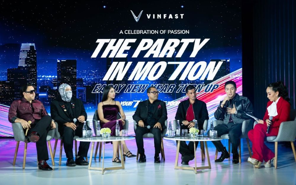 Kolaborasi VinFast VF 7 bersama para 7 personas bisa menjadi wake up call bagi setiap orang untuk all out mengejar passion. (Foto: Istimewa) 