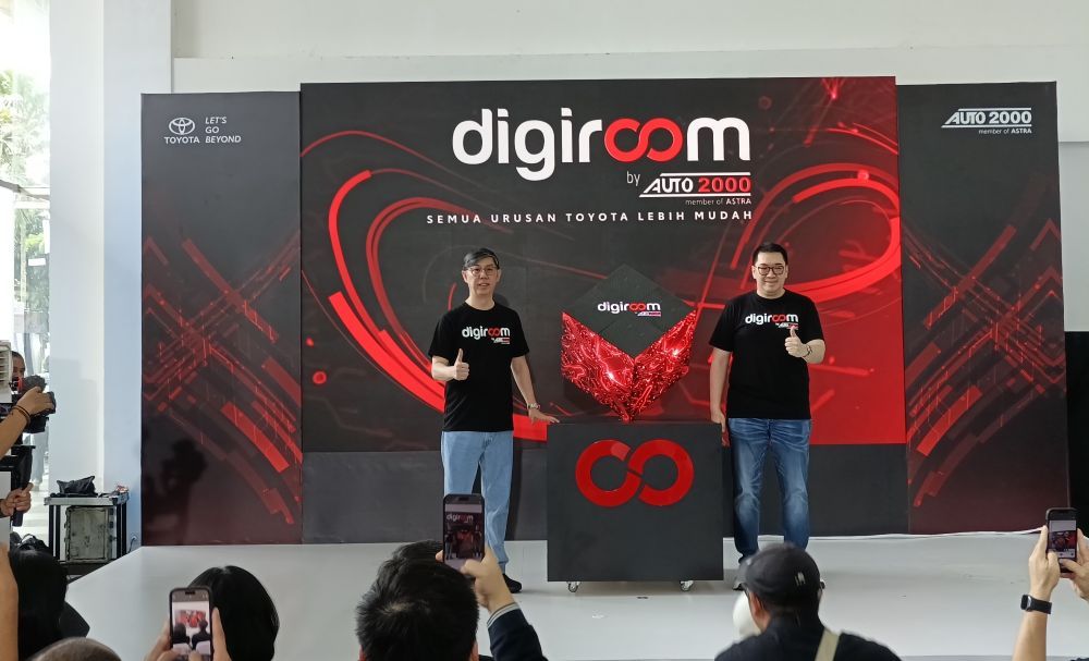 Auto2000 resmi merilis pembaruan aplikasi Digiroom dalam ajang Astra Auto Fest 2025 di Tangerang, Banten, Sabtu (6/12/2025).&nbsp;(Foto: Adiantoro/NTV) 