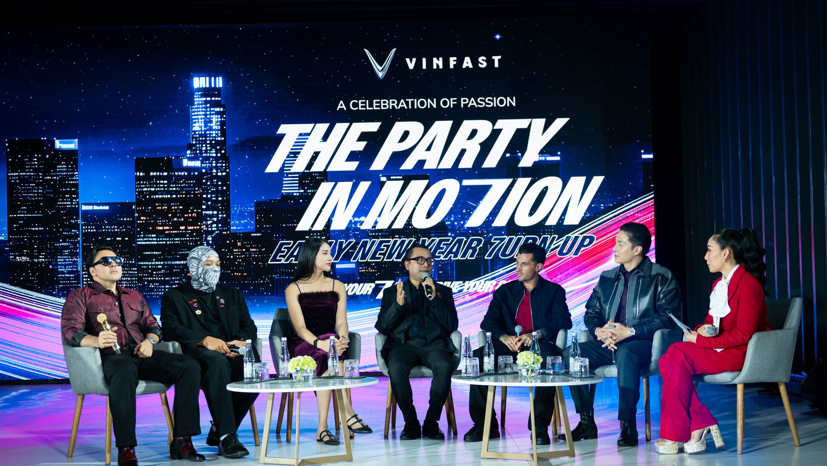 The Party in Mo7ion. <b>(VinFast)</b>