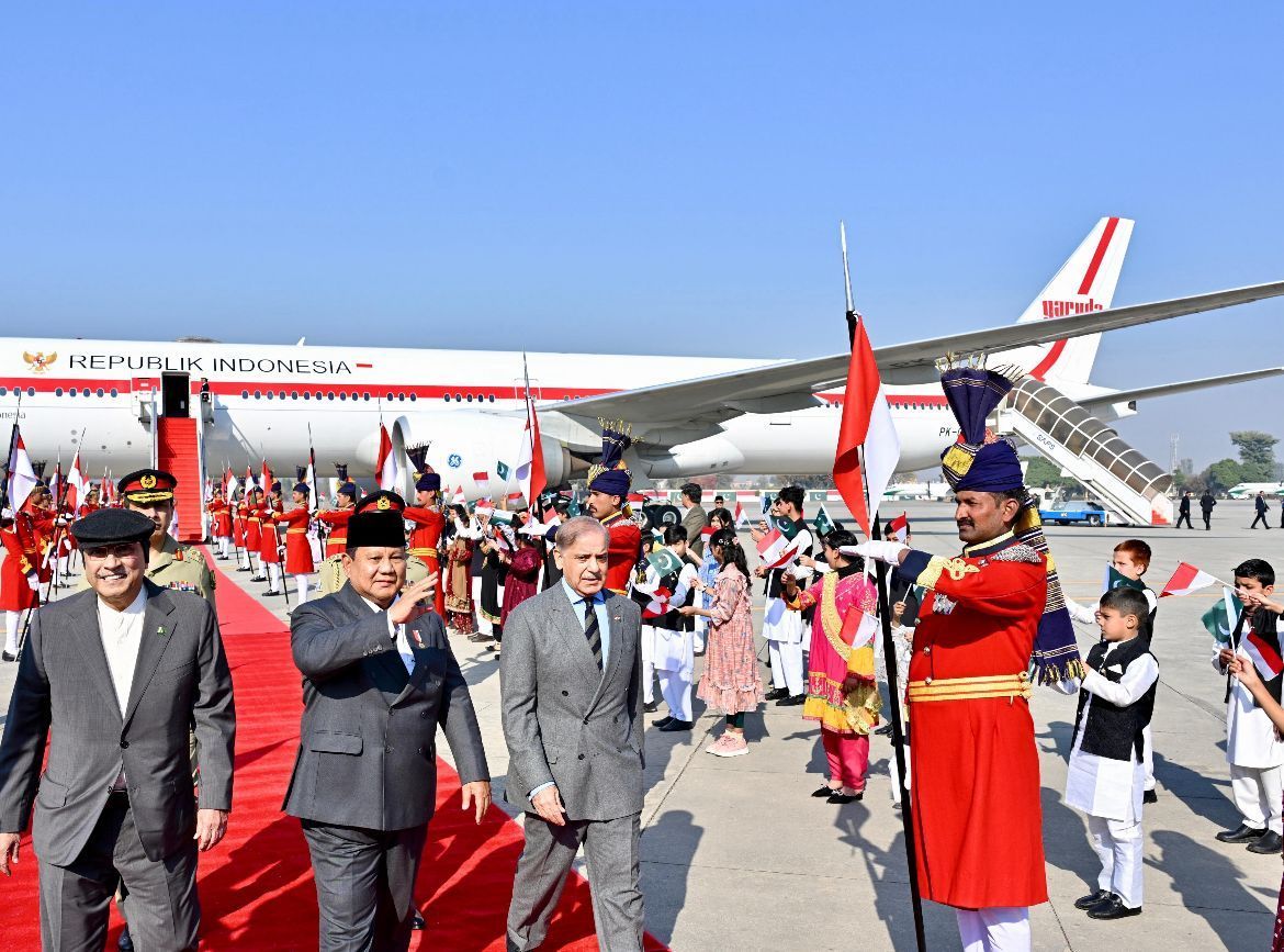 Prabowo Subianto di Pakistan  <b>(Setpres)</b>