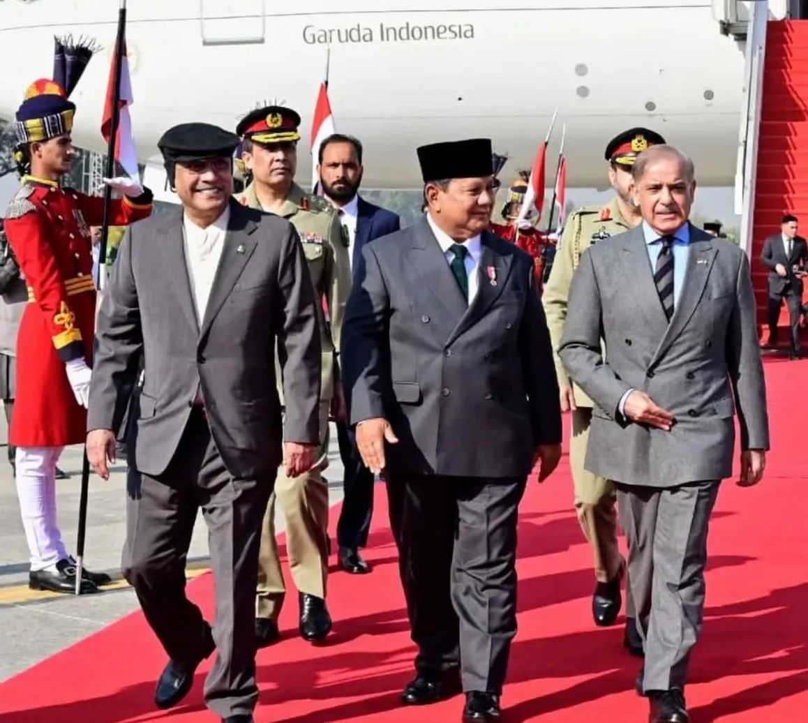 Presiden Prabowo Subianto tiba di Pakistan <b>(Istimewa)</b>