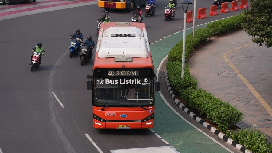 Bus TransJakarta <b>(Humas DKI)</b>