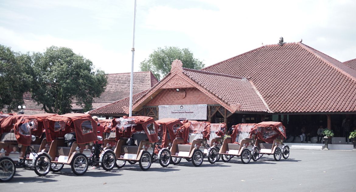 Becak Listrik dari Prabowo <b>(Istimewa)</b>