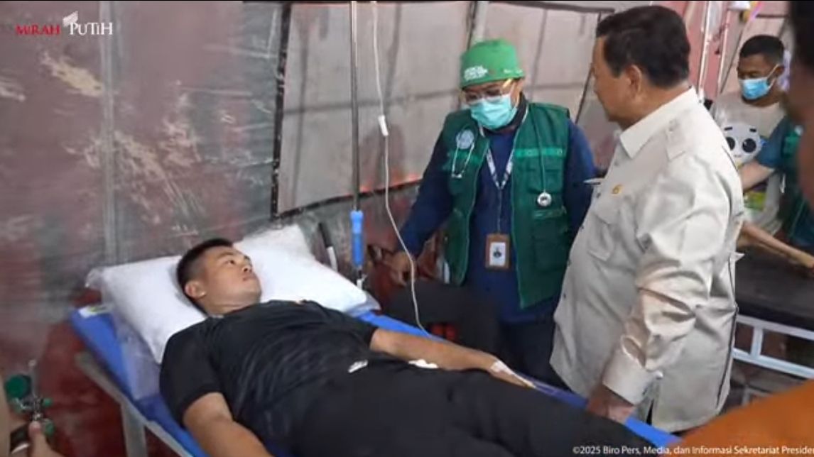 Prabowo di Aceh Tamiang <b>(Istimewa)</b>