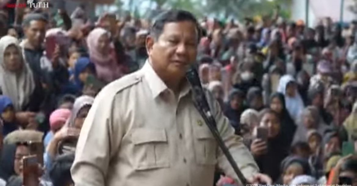 Prabowo Subianto di Bener Meriah Aceh <b>(Istimewa)</b>