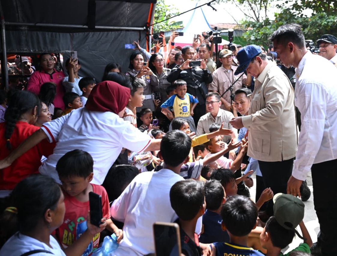 Presiden Prabowo di Sumatera Utara <b>(Setpres)</b>