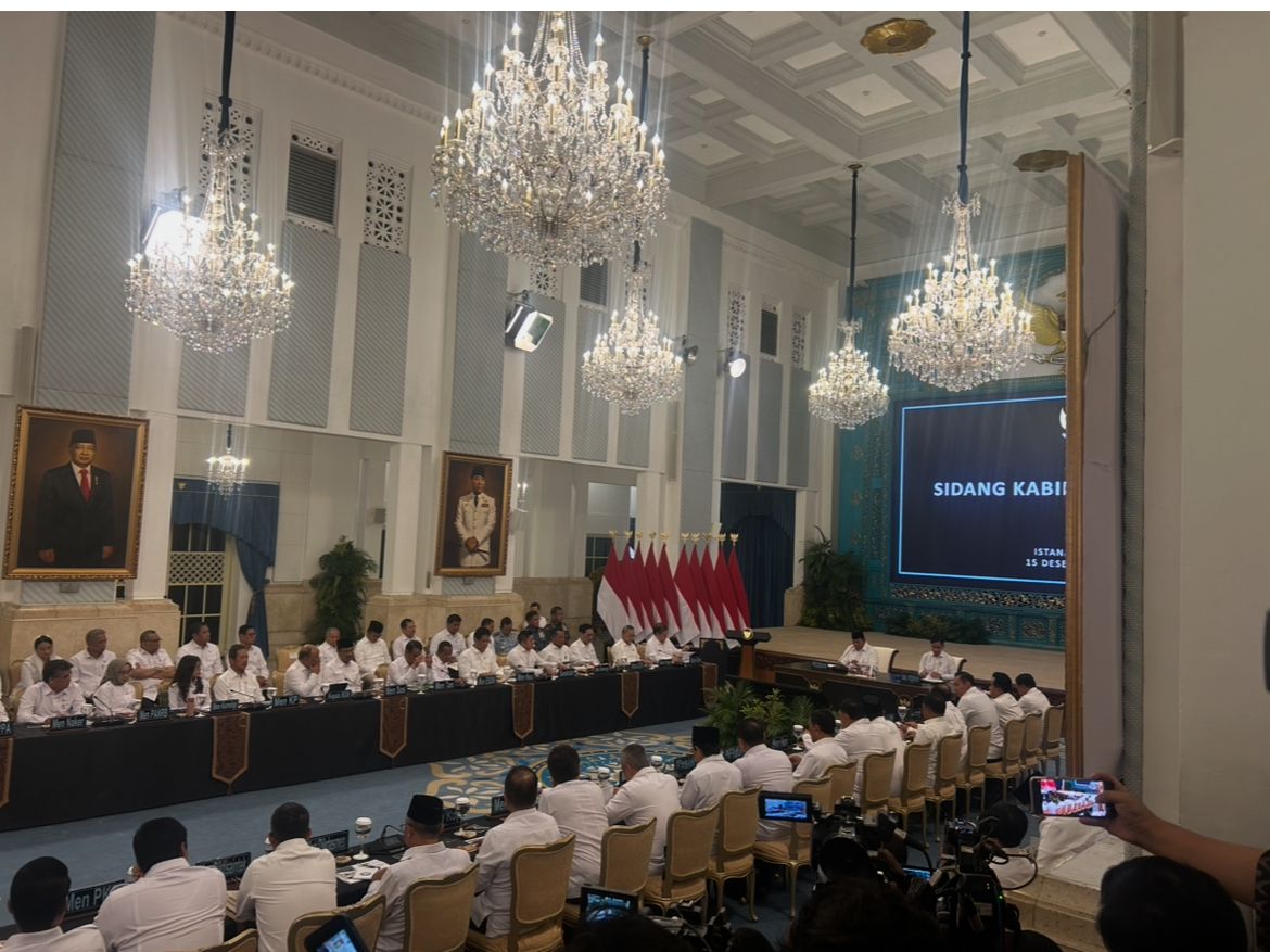 Presiden Prabowo Subianto Pimpin Langsung Sidang Kabinet Paripuna di Istana Negara <b>(NTVnews.id)</b>