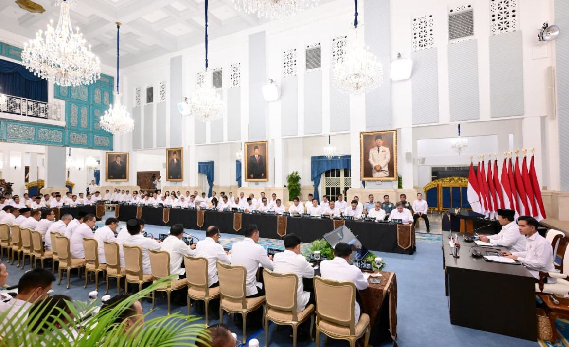 Presiden Prabowo Subianto Pimpin Langsung Sidang Kabinet Paripuna di Istana Negara <b>(Setpres)</b>