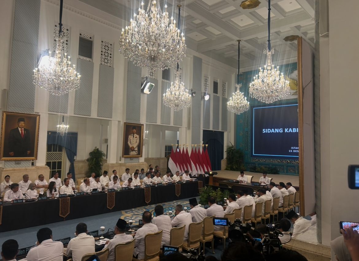 Presiden Prabowo Subianto Pimpin Langsung Sidang Kabinet Paripuna di Istana Negara <b>(NTVnews.id)</b>