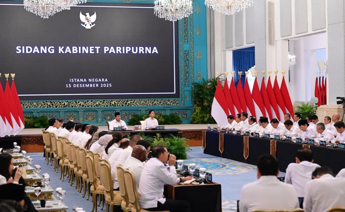 Presiden Prabowo Subianto Pimpin Langsung Sidang Kabinet Paripuna di Istana Negara <b>(Setpres)</b>