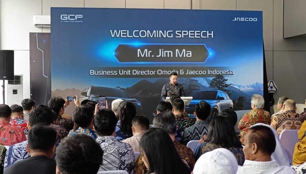 Business Unit Director JAECOO Indonesia, Jim Ma. (Foto: Adiantoro/NTV) 