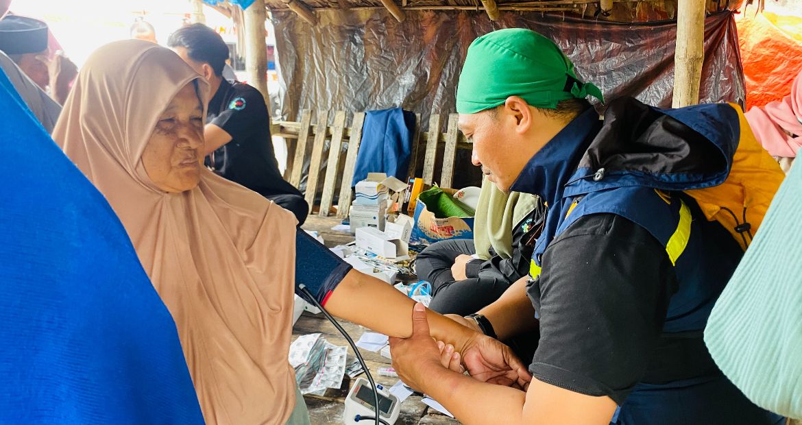 Potret Antusiasme Warga Aceh Tamiang Manfaatkan Layanan Medis Kemenkes <b>(Istimewa)</b>