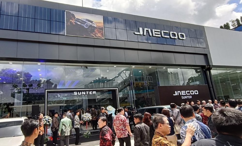JAECOO meresmikan dealer 3S JAECOO GCP Sunter di Jakarta Utara. (Foto: Adiantoro/NTV)