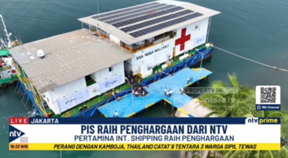 PT Pertamina International Shipping (PIS) yang bekerja sama dengan Yayasan Dokter Peduli (doctorSHARE) untuk mengoperasikan Rumah Sakit Kapal (RSK) Nusa Waluya II yang melayani wilayah Waigeo Utara Raja Ampat Papua