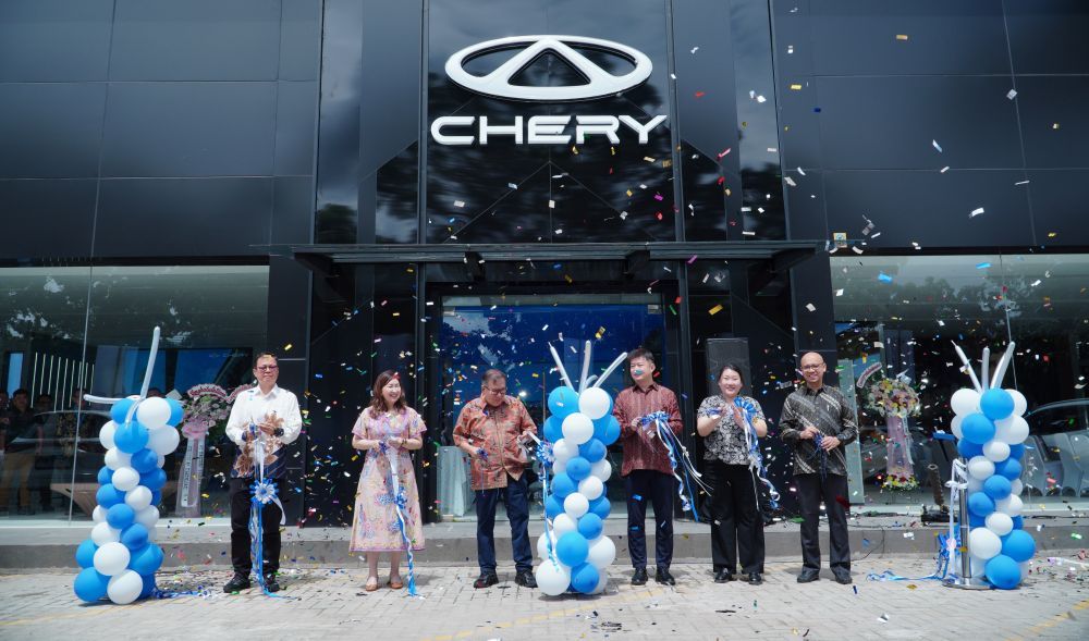 Chery meresmikan dealer ke-69 di Graha Raya Bintaro. (Foto: Istimewa/CSI) 