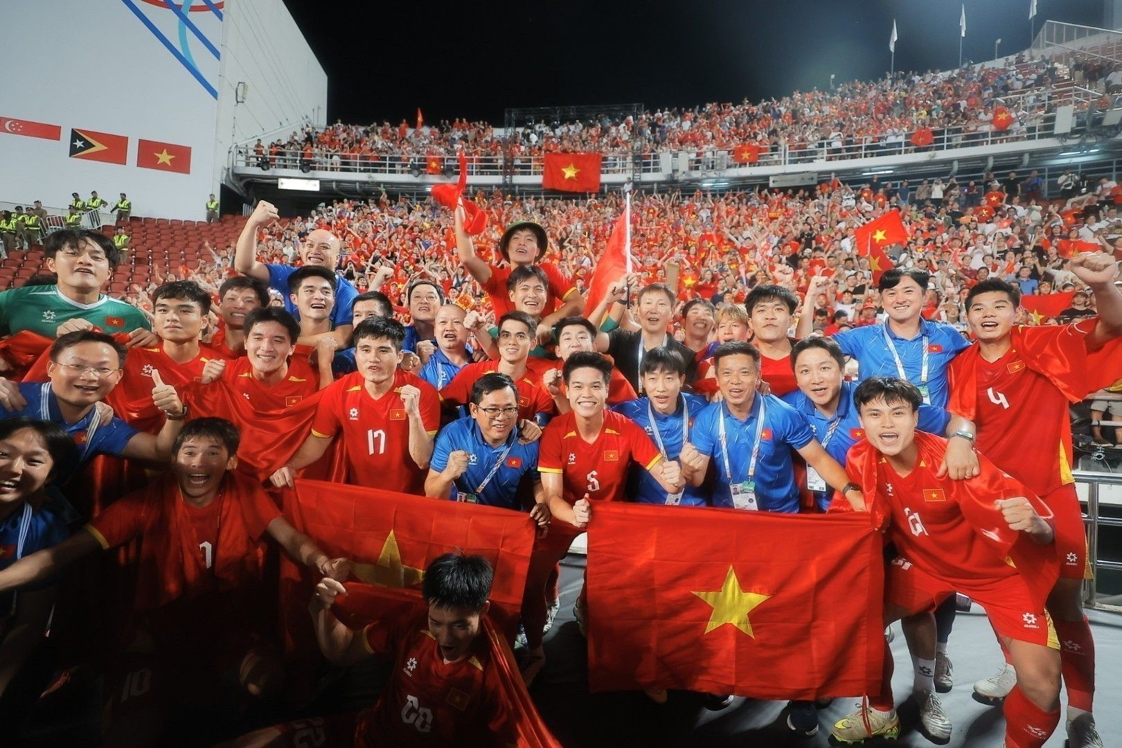 Vietnam Raih Emas Usai Tumbangkan Thailand <b>(X: @VietnamNewsVNS)</b>