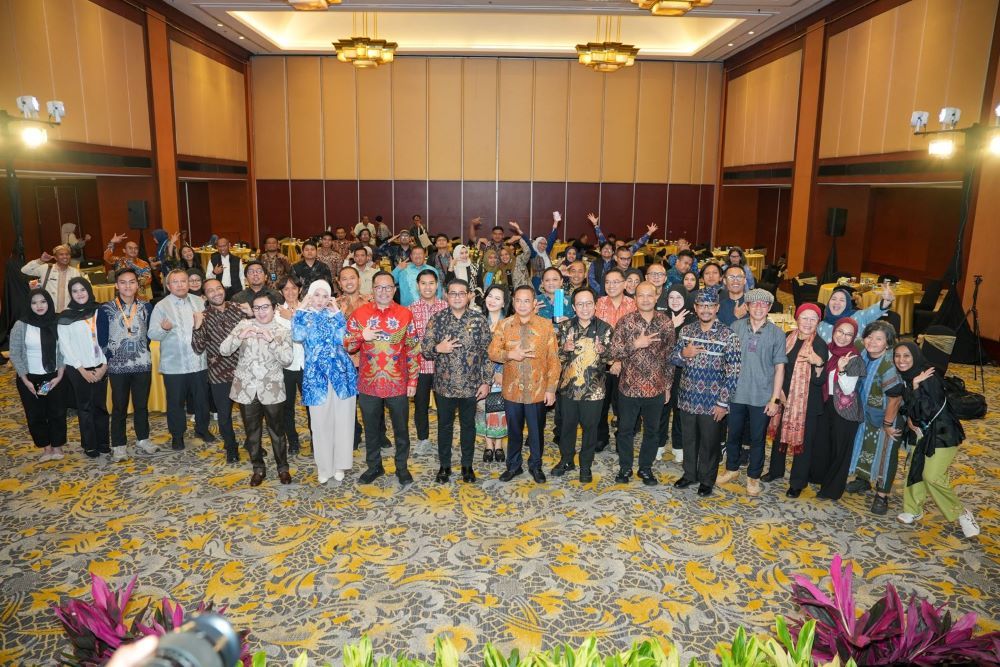 Menteri Ekraf Teuku Riefky dalam acara penetapan KaTa Kreatif 2025 di Hotel Borobudur, Jakarta/ist