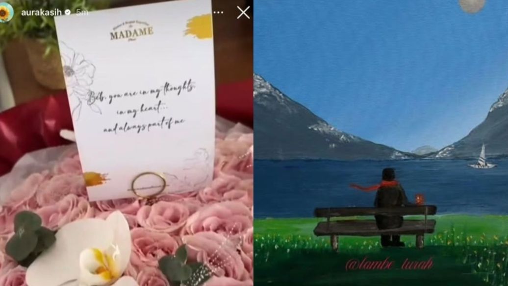 Postingan Aura Kasih <b>(Instagram)</b>