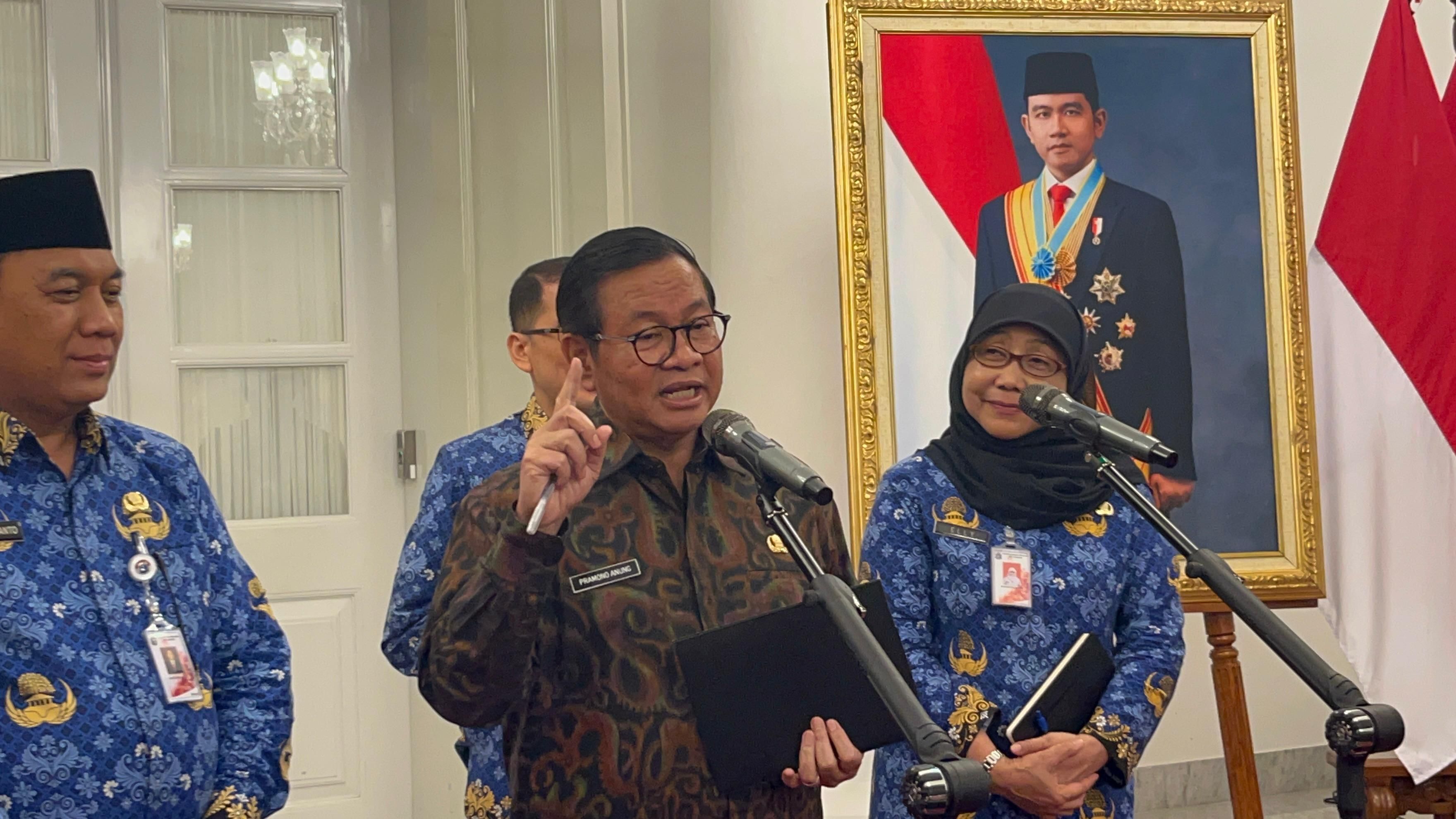 Pramono Anung <b>(Ntvnews.id/Adiansyah)</b>